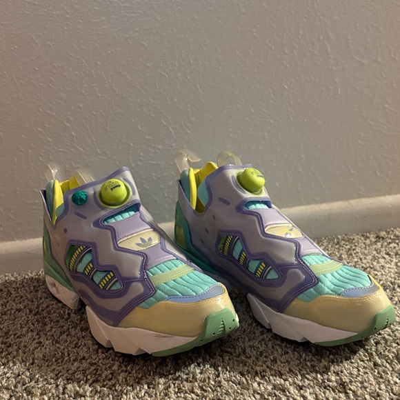 adidas Other - Adidas x Reebok ZX Fury Collab Sneakers - Purple, Green, Yellow